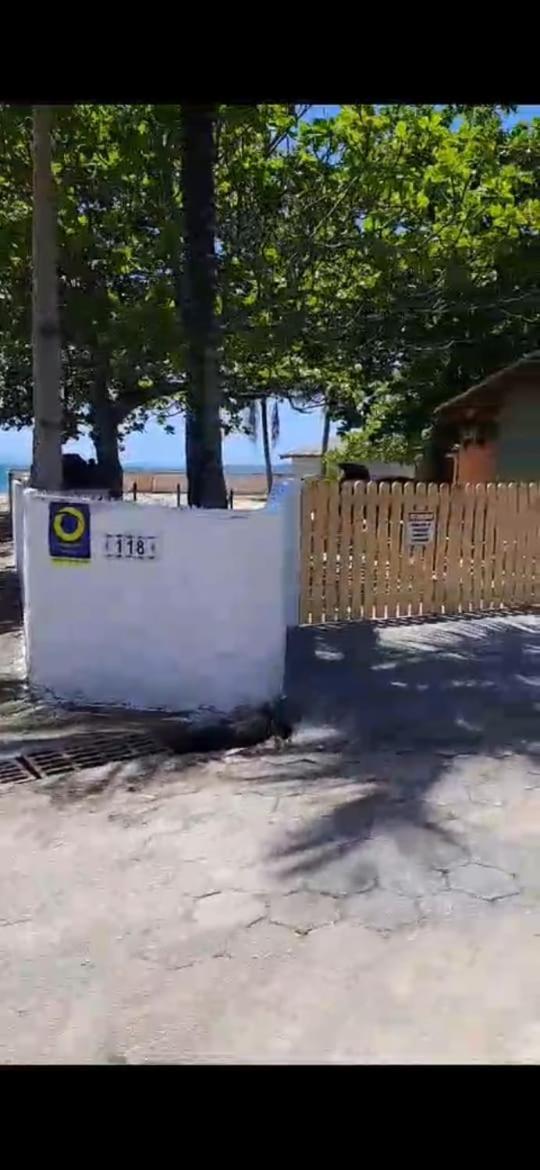 Pe Na Areia, Casa Na Praia De Frente Para O Mar Florianópolis Eksteriør billede
